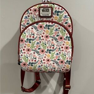 Loungefly Star Wars Droids Floral Mini Backpack - Exclusive‎